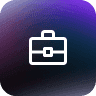 Briefcase icon representing business-context specific vulnerability scanning.