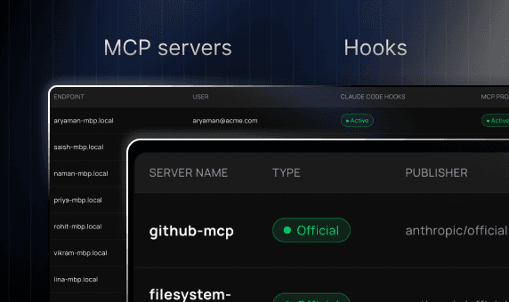 Runtime alert showing a blocked tool call